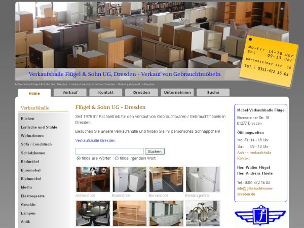 Verkauf Dresden: Elektroherde Kühlschränke, Waschmaschinen, Elektrogeräte gebraucht